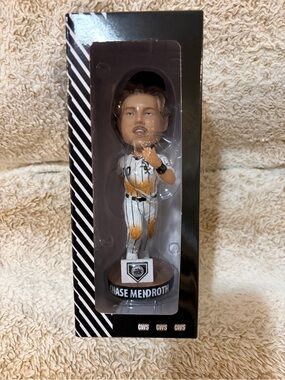 White Sox CHASE MEIDROTH Baseball Bobblehead - White & Black Uniform